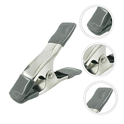 VALICLUD 6pcs 4-inch Heavy Duty Backdrop Spring Clamps for Photography Studio, Muslin Background Clips for Photo Booth and Backdrop Stand, Portable Background Fixing Clips