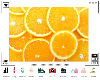 Trykid 20x10ft Fresh Orange Slices Backdrop Bright Citrus Fruit Photography Background Summer Food Blog Party Decoration Tapestry Photo Booth Prop Fabric - size: 20x10ft