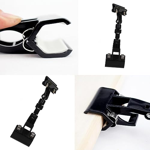 3 Pack Document Holder Clip Double Head Clamp Mount Rotating Stand for Picture Photo Script Crafting Painting Copy Film Sign Paper Artist Easel Sketch Drawing Board