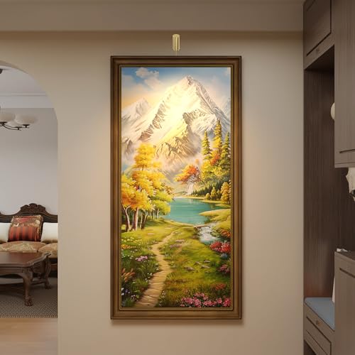 Zoomable Picture Light Spotlight,Plug in LED Picture Lights for Wall 3000K Warm Photo Frame Light with Remote Control Art Lighting for Paintings Gold Mini Accent Spotlights for Gallery
