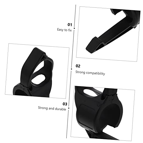 Flashlight Ring Outdoor Tools Handheld Flashlights Tools Gear Stand Film Prop Nylon Flashlight Holder Auxiliary Lighting Tool Adapter Compatible - color: Black