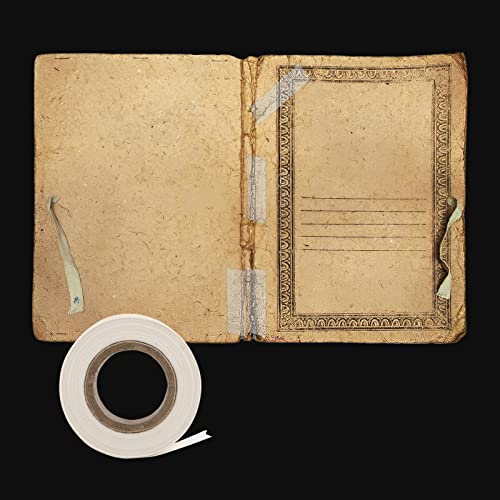 Lineco, Archival Document Repair Tape, 1 Inch x 35 Feet, Acid-Free Translucent, for Repairs Paper, Ephemera, Photos, Print and Artwork, Pack of 1 - size: 1" by 35'