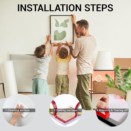 Ohayooz Double Sided Tape Heavy Duty 10FT Made of 3M5925, Very Sticky Adhesive Mounting Tape, Works Great Indoors and Outside, Walls, Automotive, Home Office Deco - size: 2026 Just Try