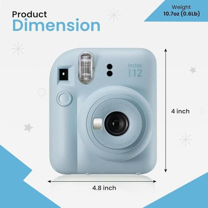 Fujifilm INSTAX MINI 12 Blue Bundle 2025 - color: Blue