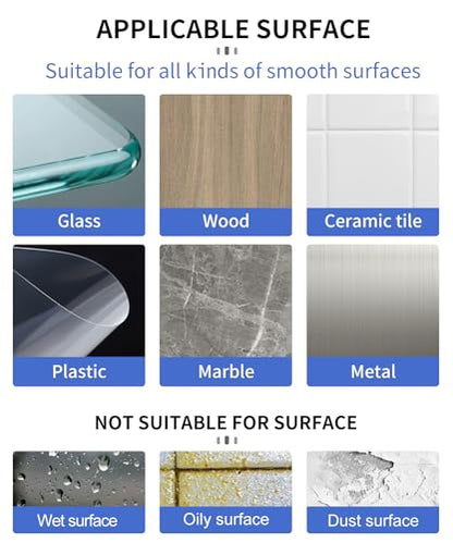 PHIXBEAR Large Mounting Putty No Residue, Double Sided Tape Glue Adhesive Dots Clear Museum Sticky Tack, Picture Hanging Strips Fixed Posters Decor Art Craft Party, 0.39 x 0.78 in (252 Pcs) - size: Large-Standard