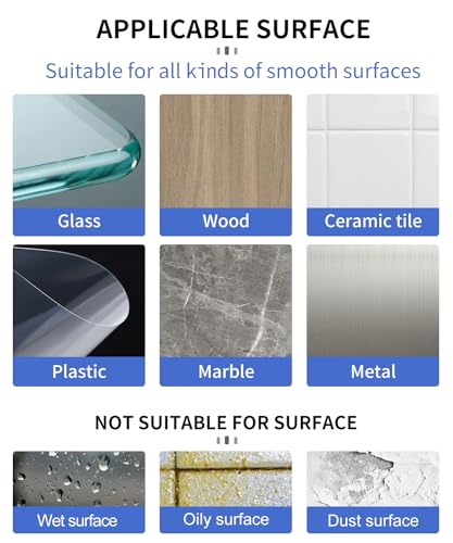 PHIXBEAR Extra Large Mounting Putty No Residue, Strong Double Sided Glue Adhesive Dots Clear Museum Sticky Tack, Picture Hanging Strips Fixed Posters Decor Craft, 0.6 x 1.38 in (180 Pcs) - size: Extra Large-Standard
