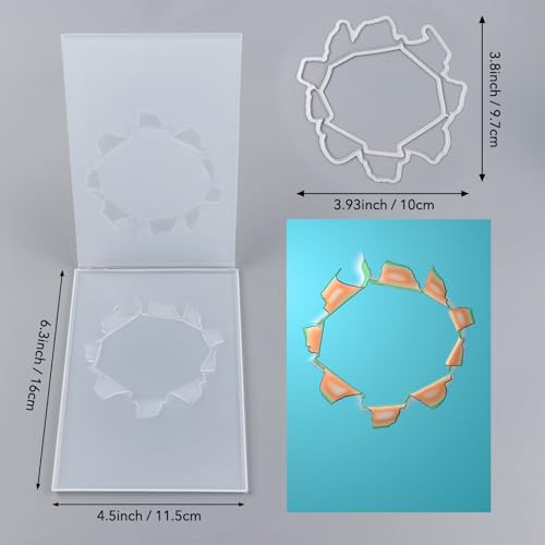 BAOFALI3D Embossing Folder and Metal Die Set for Card Making,Hollow Flower Texture Embossing Template Paper Card Embossing Stencil for DIY Scrapbooking Photo Album Card Paper Craft Decoration - color: Hollow Flower