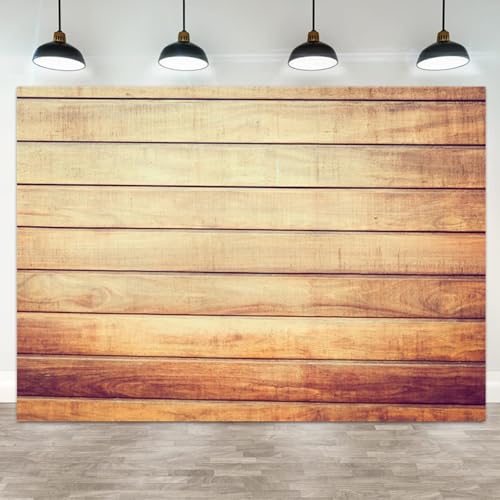 5x3ft Natural Rustic Wood Backdrop Vintage Wood Photography Background Wedding Banner Birthday Baby Shower Decoration Engagement Anniversary Celebration Portrait Photo Booth Prop - color: color 15, size: 5x3ft