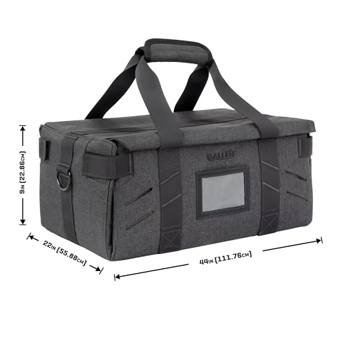 Allen Company Eliminator Range Bag & Portable Shooting Rest System, Charcoal