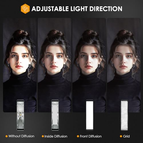 TARION 11.8"x47.2" Quick Release Strip Softbox - Foldable Bowens Mount Softbox with Diffusers/Honeycomb Grid/Carrying Bag for Live Streaming, Photography, Videography (SQ-30120F) - size: 11.8x47.2 in (30x120cm)