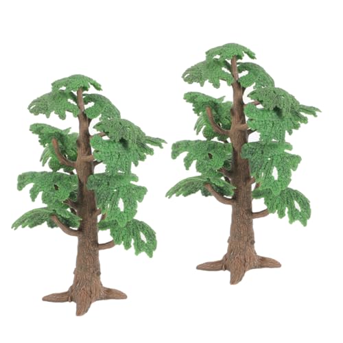 Ciieeo 2pcs Micro Landscape Miniature Decorative Props for Table and Indoor Decoration Versatile Styling for Home and Office Decor