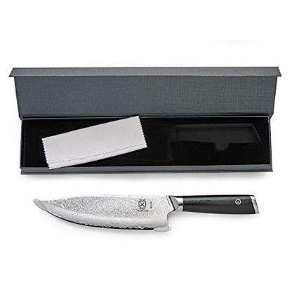 Mercer Culinary M13795 Premium Grade Super Steel, 8-Inch The Hunter Chef's Knife, G10 Handle - style: The Hunter Chef's Knife G10 Handle 8 Inch