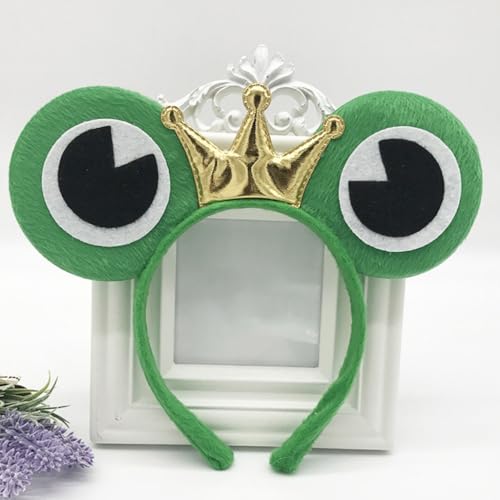 Crowns Hairbands For Photo Studio Halloween Eye-catching Props For Easter Adorkable Party Daily Wear - color: Pink Pk