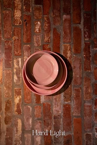 Bessie Bakes Super-Thin Red & White Brick Replicated Photography Backdrop 2 Feet Wide x 3 Feet Long