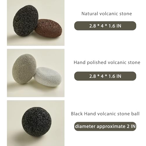 5PCS Original Design Natural Volcanic Rock Product Photography Background Prop Set for Cosmetics Jewelry Ornaments Makeup Skin Care Small Product