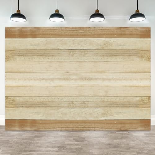 5x3ft Wooden Plank Rustic Wood Backdrop Natural Photography Background Wedding Banner Decoration Baby Shower Portrait Photo Booth Prop - color: color 23, size: 5x3ft