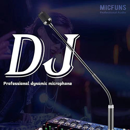 Professional Dynamic Microphone for DJ Mixer Dedicated Disc Shouting Microphone KTV Bar Gooseneck Mic