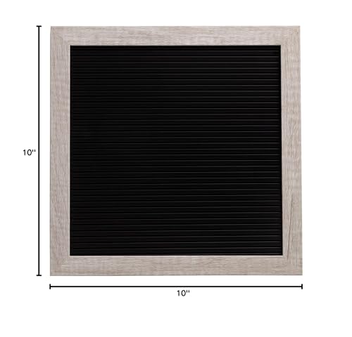 Kate & Milo Reusable Photo Sharing Prop, Back to School Chalkboard Sign to Commemorate The First and Last Day, for Kids, Boys, and Girls, Double Sided - style: Rustic Black Letterboard