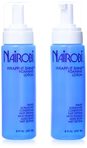 Nairobi Wrapp-it Shine Foaming Lotion, 2 Count - size: 16 Fl Oz (Pack of 1)