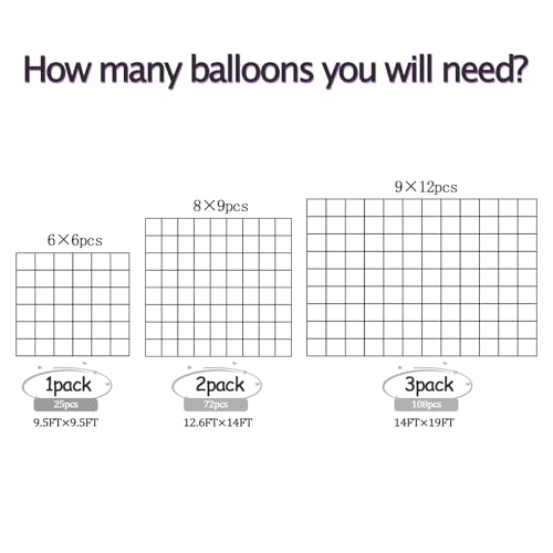 36pcs Pearl White Square Foil Balloons Backdrop Kit - 9.5ft White Elegant Balloon Wall/Tunnel for Birthday, Wedding, Baby Shower, 2026 Graduation Photo Booth (Straws & Ribbon Included) - color: White