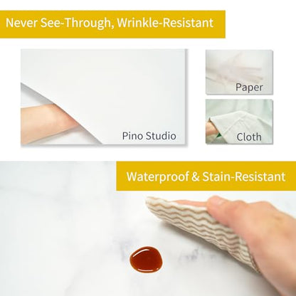 Pino Studio Photography Background Sheet - White (with Stand) - color: White (with stand)