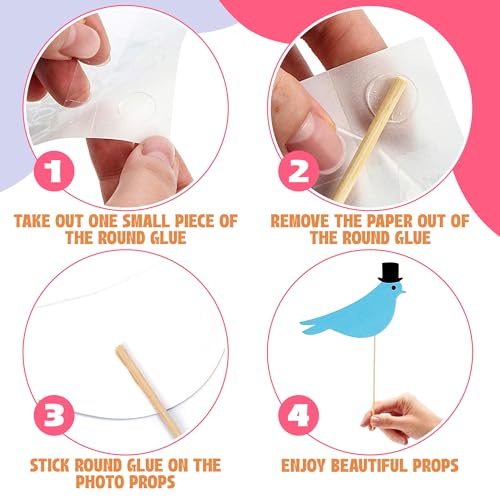 31Pcs Wedding Photo Booth Props – Funny Photo Booth Accessories with Variety Themes – Diverse & Vibrant Props For Photobooth, Designed to Elevate Wedding, Birthday & Party Photoshoots