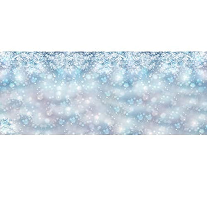 20x10ft Falling Snowflake Portrait Backdrops for Photography Winter Ice Snow Flakes Photo Shoot Newborn Kids Baby Adults Wedding Photo Background Vinyl Photo Booth Props - size: 20x10ft