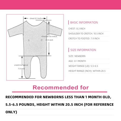 Zeroest Newborn Photography Props Boy Outfits Baby Photo Props Outfit Newborn Boy Photo Shoot Hat Set (White) - color: White