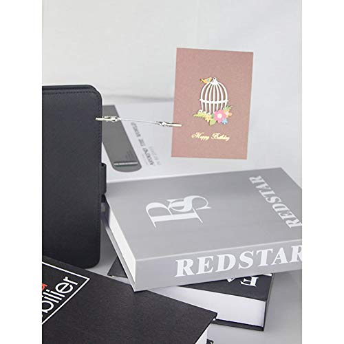 20 Pieces Double Head Alligator Clip Photo Holders Metal Wire Pictures Memo Note Clips Clamps