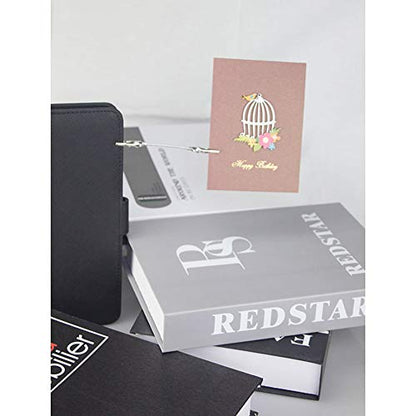 20 Pieces Double Head Alligator Clip Photo Holders Metal Wire Pictures Memo Note Clips Clamps