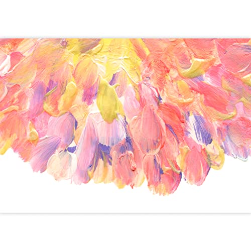wall26 Removable Wall Sticker/Wall Mural Pastel Colorful Paint Strokes Abstract Shapes Digital Art Modern Art Decorative Panorama Multicolor Relax/Calm for Living Room, Bedroom, Office - 100"x144" - color: W28-2206-IRS05, size: 100"x144"