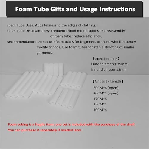 Professional Clothing Photography Dress Form, Adjustable Body Shape Display Stand, for Shirt Skirt Pants Apparel Shooting and Retail Store Display