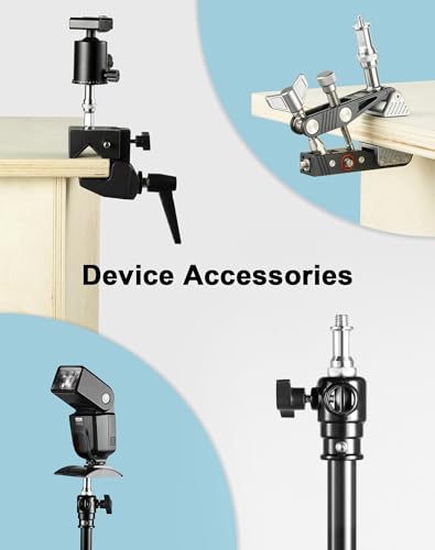 Selens 6 Pcs Standard 1/4 '' to 3/8 '' Metal Male Convertor Threaded Screw Adapter Spigot Stud for Studio Light Stand,Hotshoe/Coldshoe Adapter,Super Clamp and Flash Holder - size: 6Pc