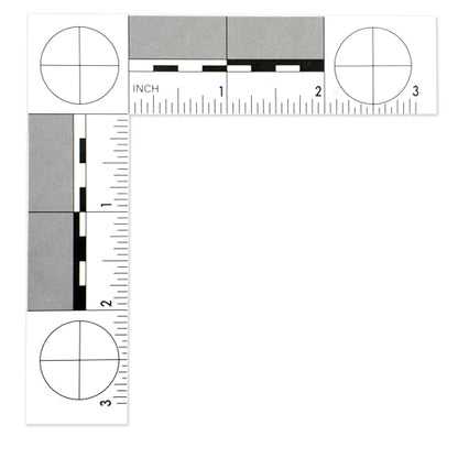 Crime Scene Photomacrographic Scale (No.2-Inches) - size: No.2-Inches