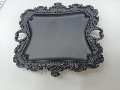 khtumeware 1 Pack Jewelry Dish Matte Black Jewelry Trays ideal for holding jewelry rings and small trinkets. - color: Matte Black