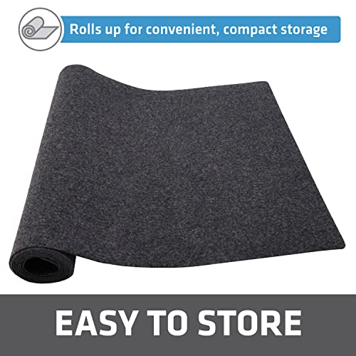 Drymate Gun Cleaning Pad, Premium Gun Cleaning Mat, Absorbent, Waterproof, Durable, Protects Surfaces, Contains Liquids (Made in the USA) - style: Charcoal - (16" x 59")