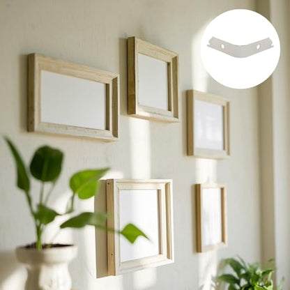 40PCS Photo Frame Metal Spring Clamp Cross Stitch Backing Board Hardware Fitting Utility Spring Clip