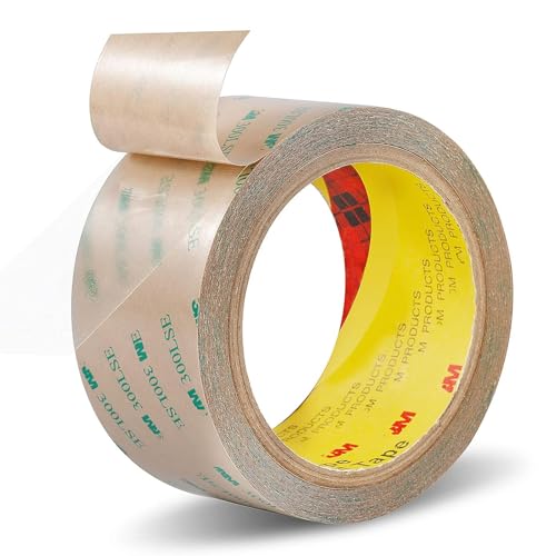 300LSE 3M Double Side Tape Heavy Duty 36ft, Clear Mounting Tape Removable for Scrapbook,Transparent Sticky Tape Picture Hanging Strips, Adhesive Tape for LED Poster Art Craft - size: 2in X 36ft
