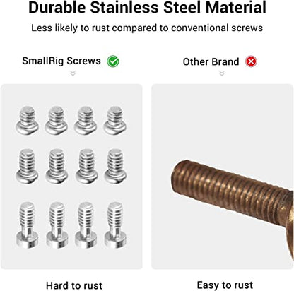 SMALLRIG Allen Wrench Screw 1/4" Screws Accessories Tool (12pcs/Pack) - 1713 - size: 12pcs 1/4" Screw 1713