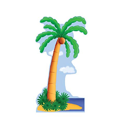 Cardboard People Palm Tree Life Size Cardboard Cutout Standup - color: Palm Tree