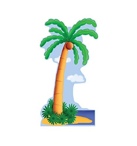 Cardboard People Palm Tree Life Size Cardboard Cutout Standup - color: Palm Tree