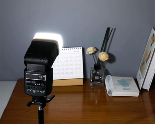 DS. DISTINCTIVE STYLE 3-Pack Flash Diffuser for Speedlight Light Diffuser Softbox Compatible with Godox TT600 V850II V860II TT685 Yongnuo YN560III 568EX 565EX Canon 580EX