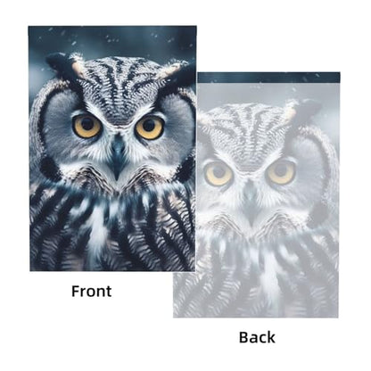 Grey and White Owl Backdrop Background for Photography 5x7ft Photobooth Professional Photo Backdrop Curtains Video Photography Studio Photo Backgrounds Banner Booth Background Screen Parties - color: Grey And White Owl