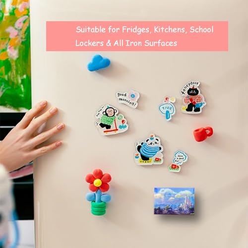 Refrigerator Magnet Making Kit - 65x90mm with Paper Cutter and 100 Pcs Supplies for Custom Photo Magnets, Arts and Crafts, Square Magnet Maker Machine, DIY Photo Magnet Machine