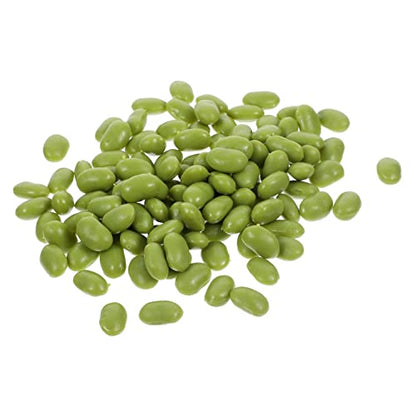 Happyyami 1 Pack Simulated Green Beans Simulation Vegetable Fake Soybean Faux Artificial Rustic Indoor Lifelike Chickpeas Shop Display Bean Ornament Kitchen Bean Adornment Fake Grain