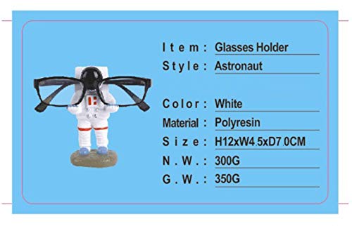 Fun Eyeglass Holder Display Stands - Home Office Decorative Glasses Accessories (Astronaut) - color: Astronaut