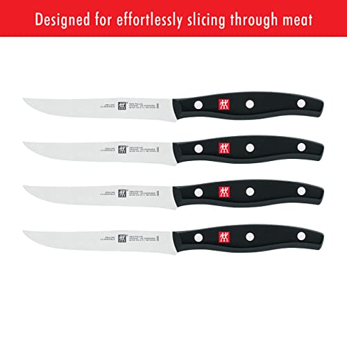 ZWILLING TWIN Signature 4-pc Steak Knife Set - color: Stainless Steel, size: 4-pc