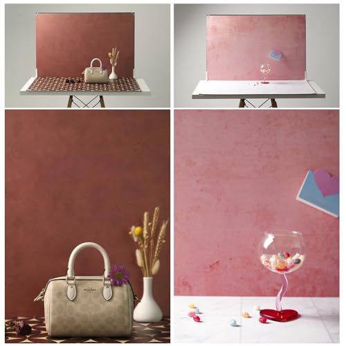 Photo Backdrop Boards, 10Pcs 20 Patterns Double-Sided Product Photography Backdrops, 23x35 XL Flat Lay Background for Food, Jewelry, Cosmetics & Content Creation, Tabletop Shooting Kit, MDAOCRY