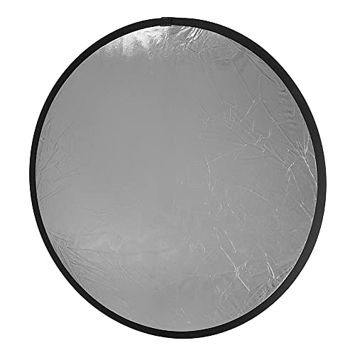 Fotodiox 32in 5-in-1 Collapsible Reflector Panel with Bag for Photography and Video - Black, Gold, Silver, Translucent, and White Panel - size: 32in (80cm)