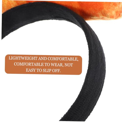 SHOWERORO Easter Carrot Headband for Women Cute Costume Accessory Vegetable Design for Parties Photo Shoots and Cosplay Events Comfortable Hair Hoop for Festive Celebrations